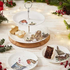 Robin & Bunny Two-Tiered Cake Stand>Wrendale Cheap