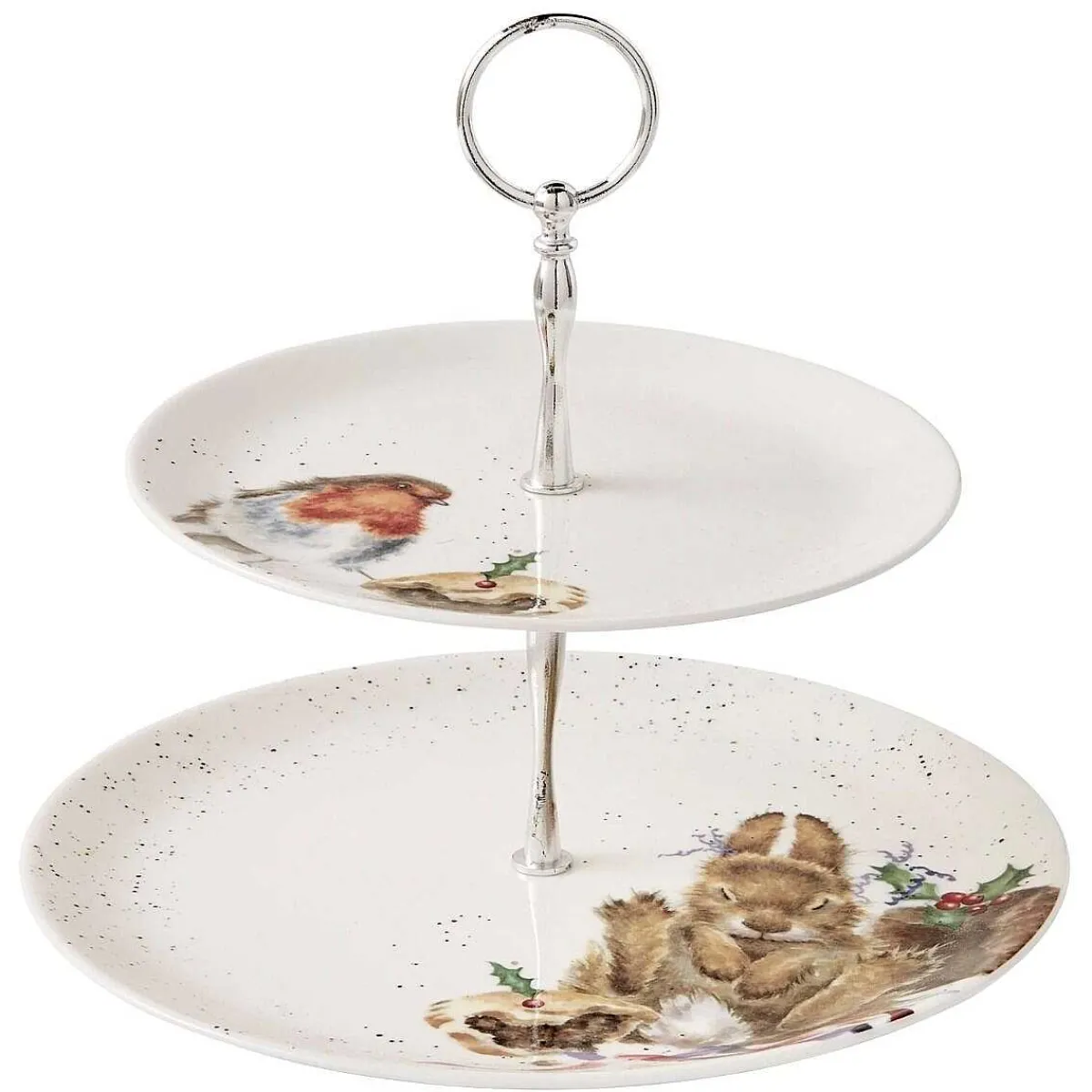 Robin & Bunny Two-Tiered Cake Stand>Wrendale Cheap