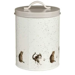 Round Cat Treat Tin>Wrendale Best Sale