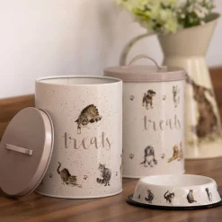 Round Cat Treat Tin><noscript><img width=