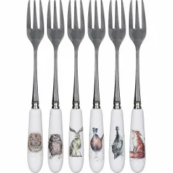 Set Of 6 Pastry Forks>Wrendale Best Sale