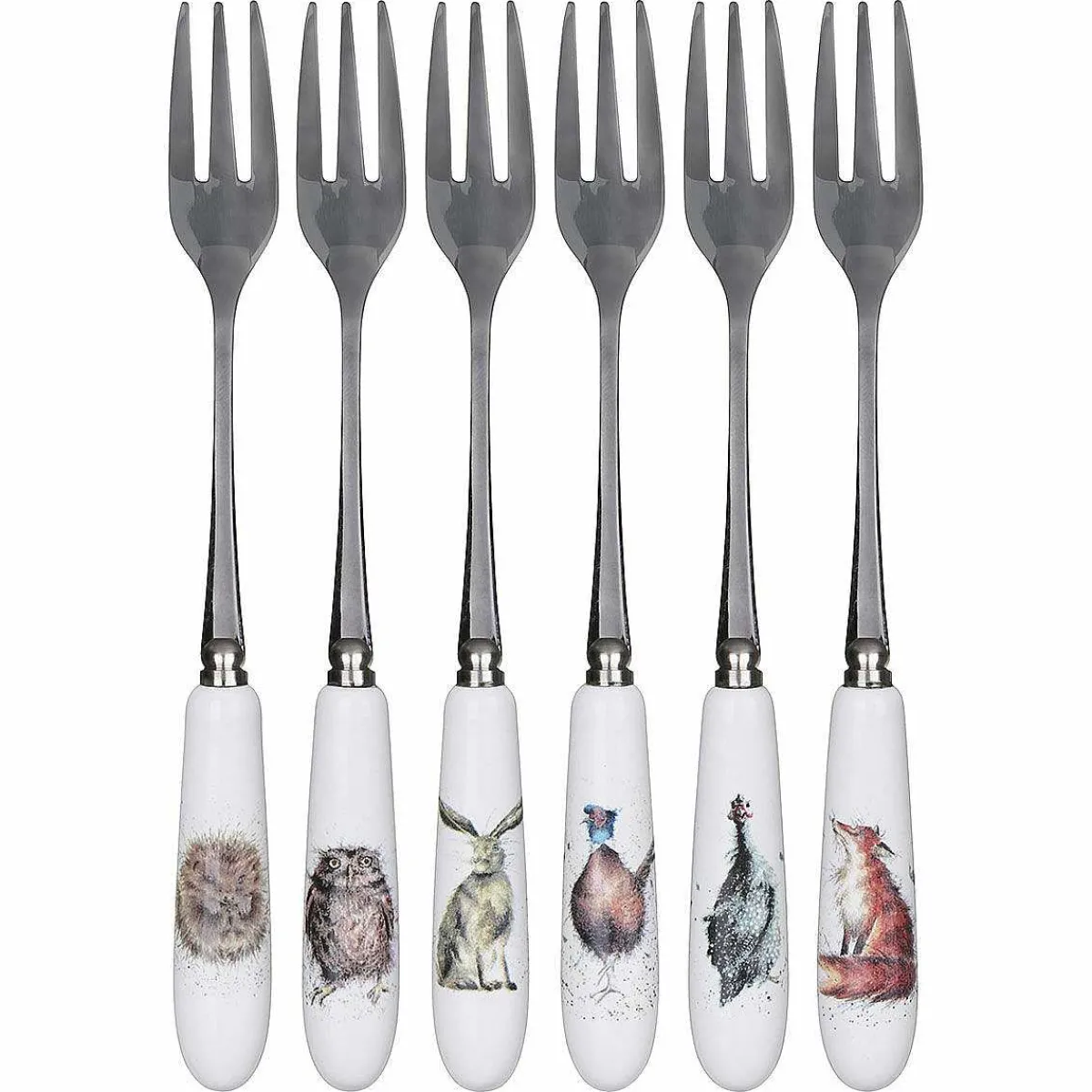 Set Of 6 Pastry Forks>Wrendale Best Sale