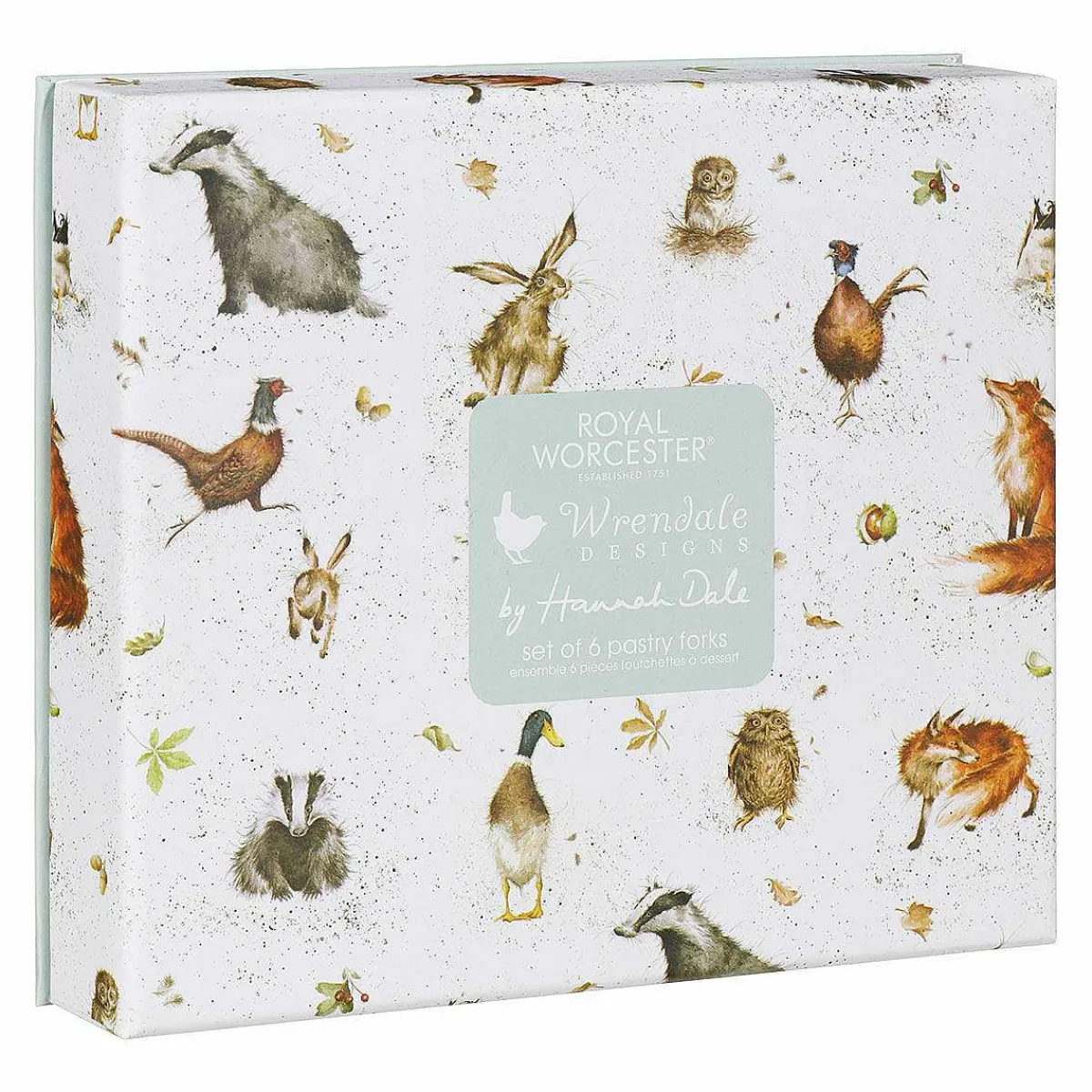 Set Of 6 Pastry Forks>Wrendale Best Sale