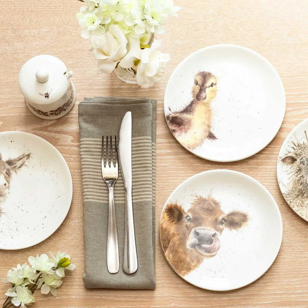 Set Of Four 6.5 Inch Coupe Plates>Wrendale Flash Sale