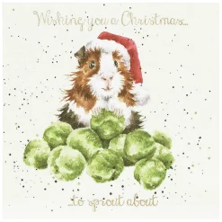 'sprouts' Christmas Card>Wrendale New