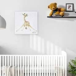 'stand Tall' Giraffe Small Canvas>Wrendale Hot