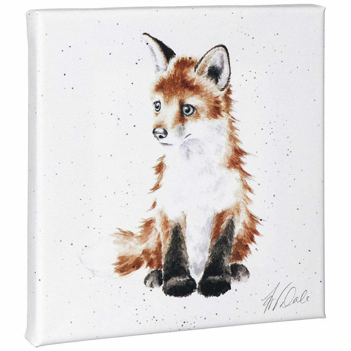 'stay Clever Little Fox' Fox Small Canvas>Wrendale Shop
