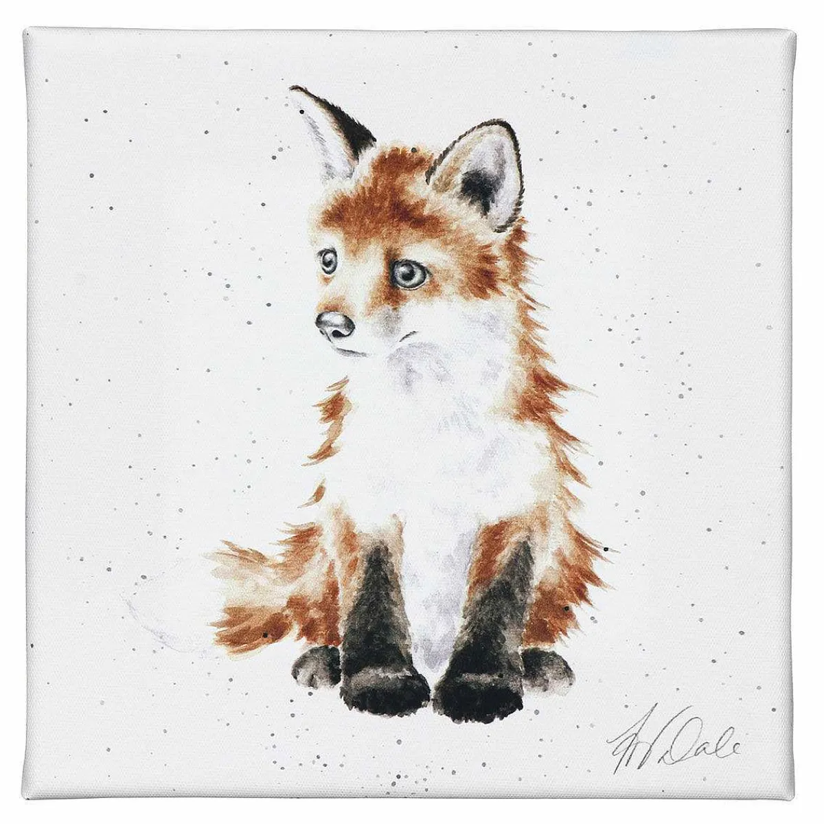 'stay Clever Little Fox' Fox Small Canvas>Wrendale Shop