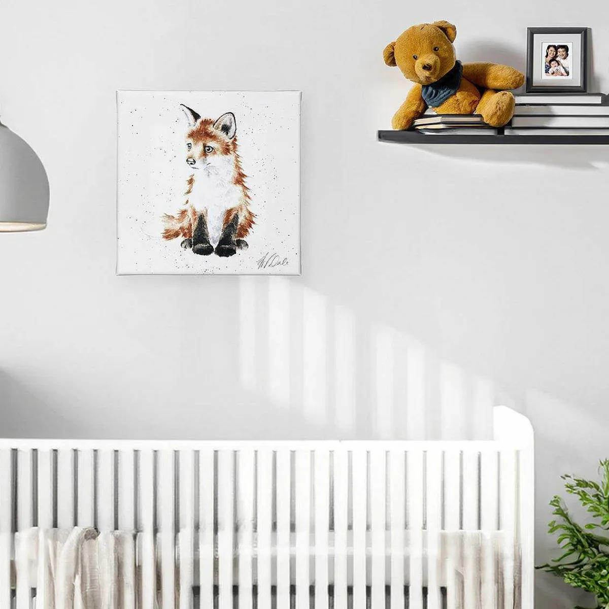 'stay Clever Little Fox' Fox Small Canvas>Wrendale Shop