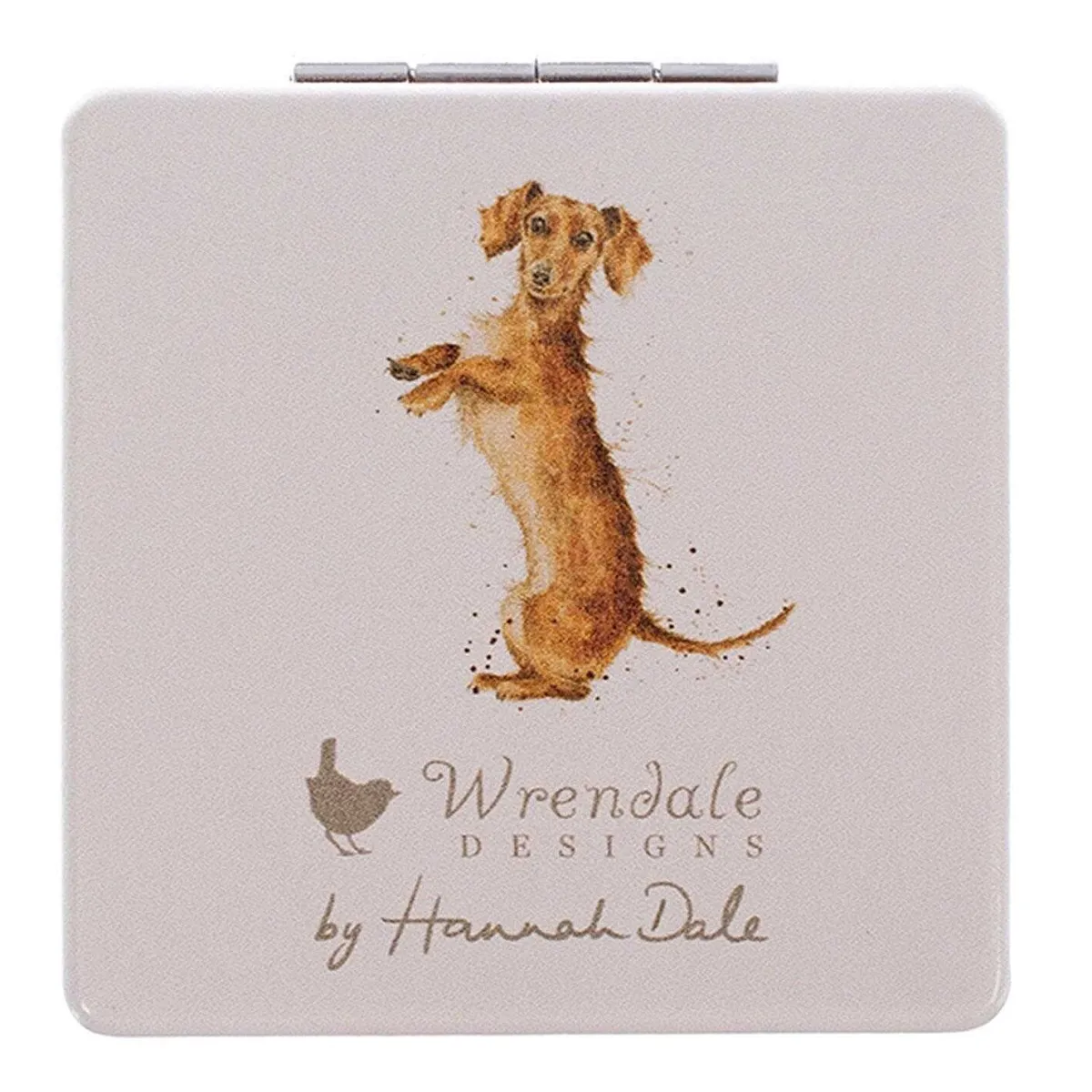 'That Friday Feeling' Dachshund Compact Mirror>Wrendale Online
