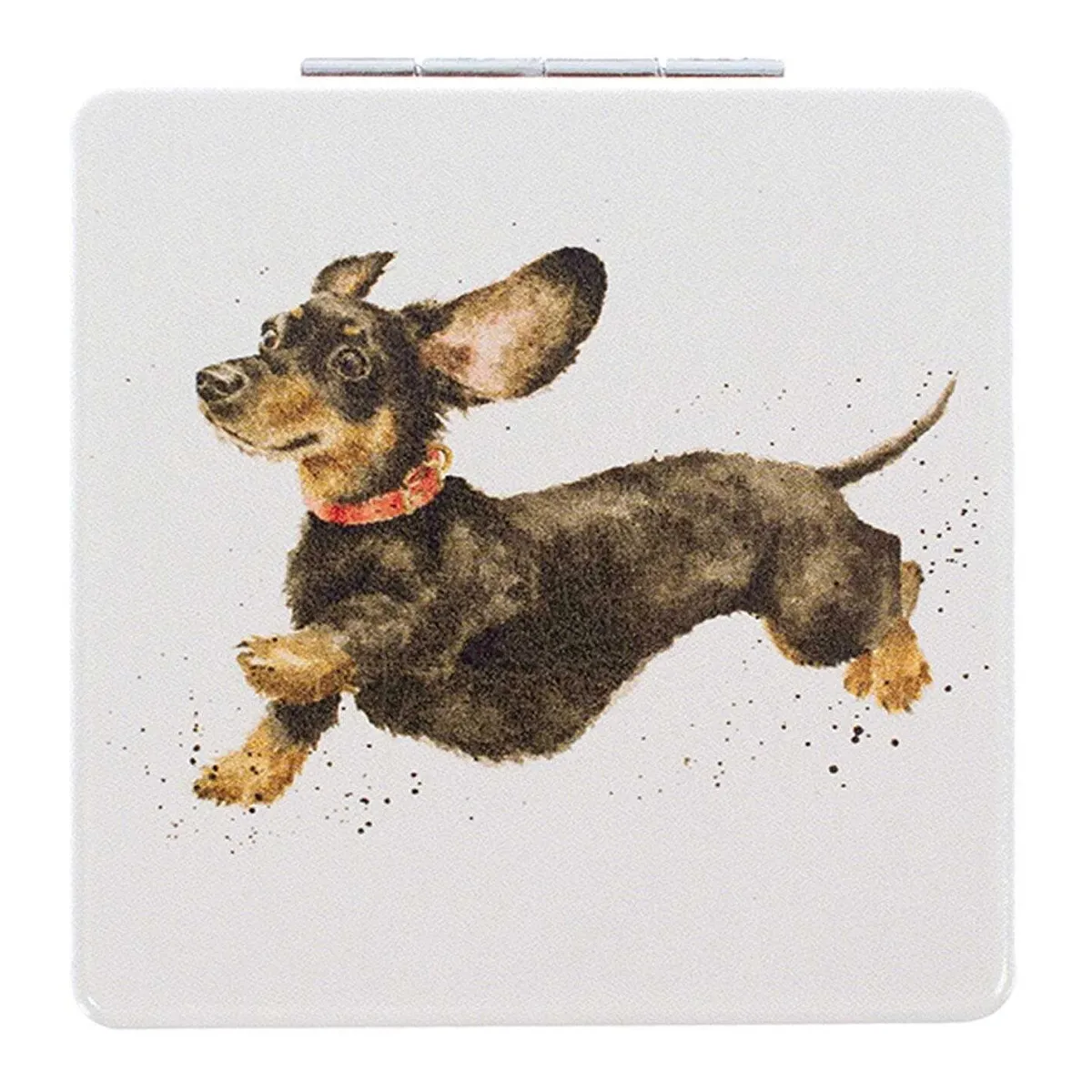 'That Friday Feeling' Dachshund Compact Mirror>Wrendale Online