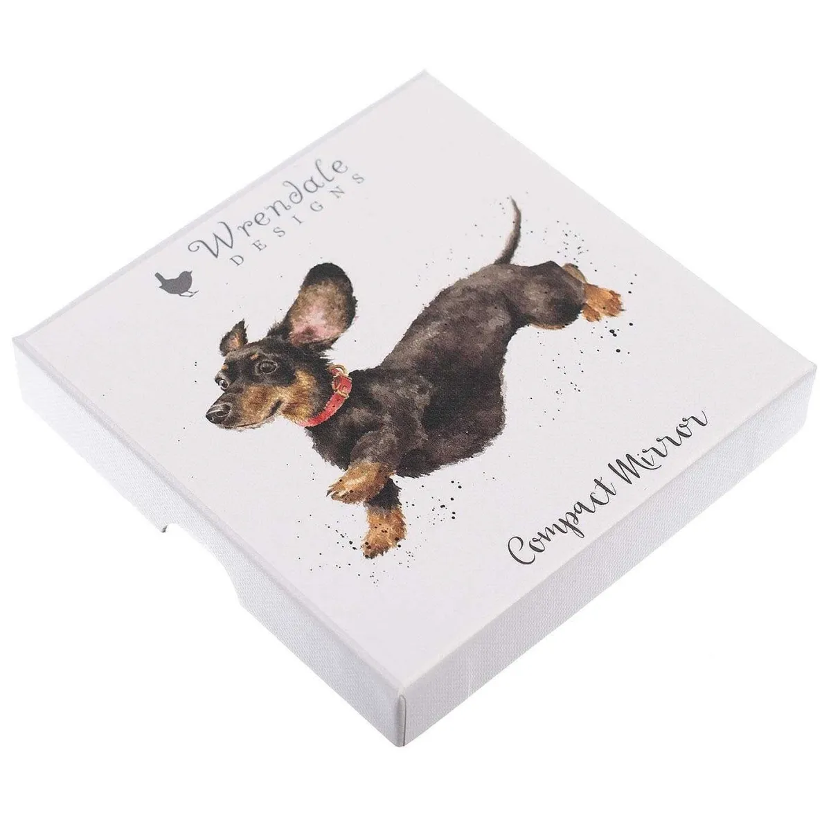 'That Friday Feeling' Dachshund Compact Mirror>Wrendale Online