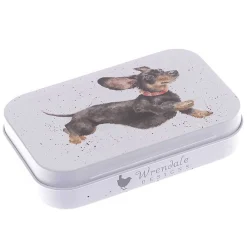 'That Friday Feeling' Dachshund Keepsake Tin>Wrendale Online