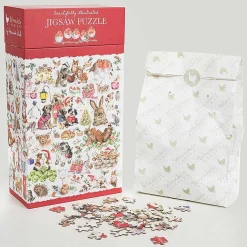 'The Country Set Christmas' 1000 Piece Jigsaw Puzzle>Wrendale Flash Sale