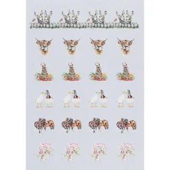 'The Country Set' Stickers>Wrendale Store