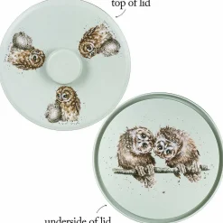 'The Country Set' Green Biscuit Barrel>Wrendale Cheap