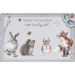 'The Country Set' Ink Stamp Set>Wrendale Cheap