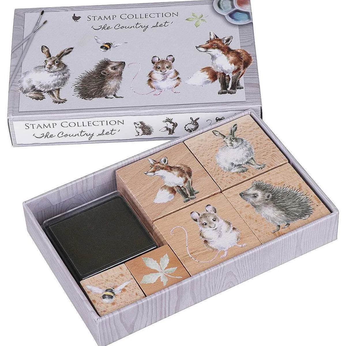 'The Country Set' Ink Stamp Set>Wrendale Cheap