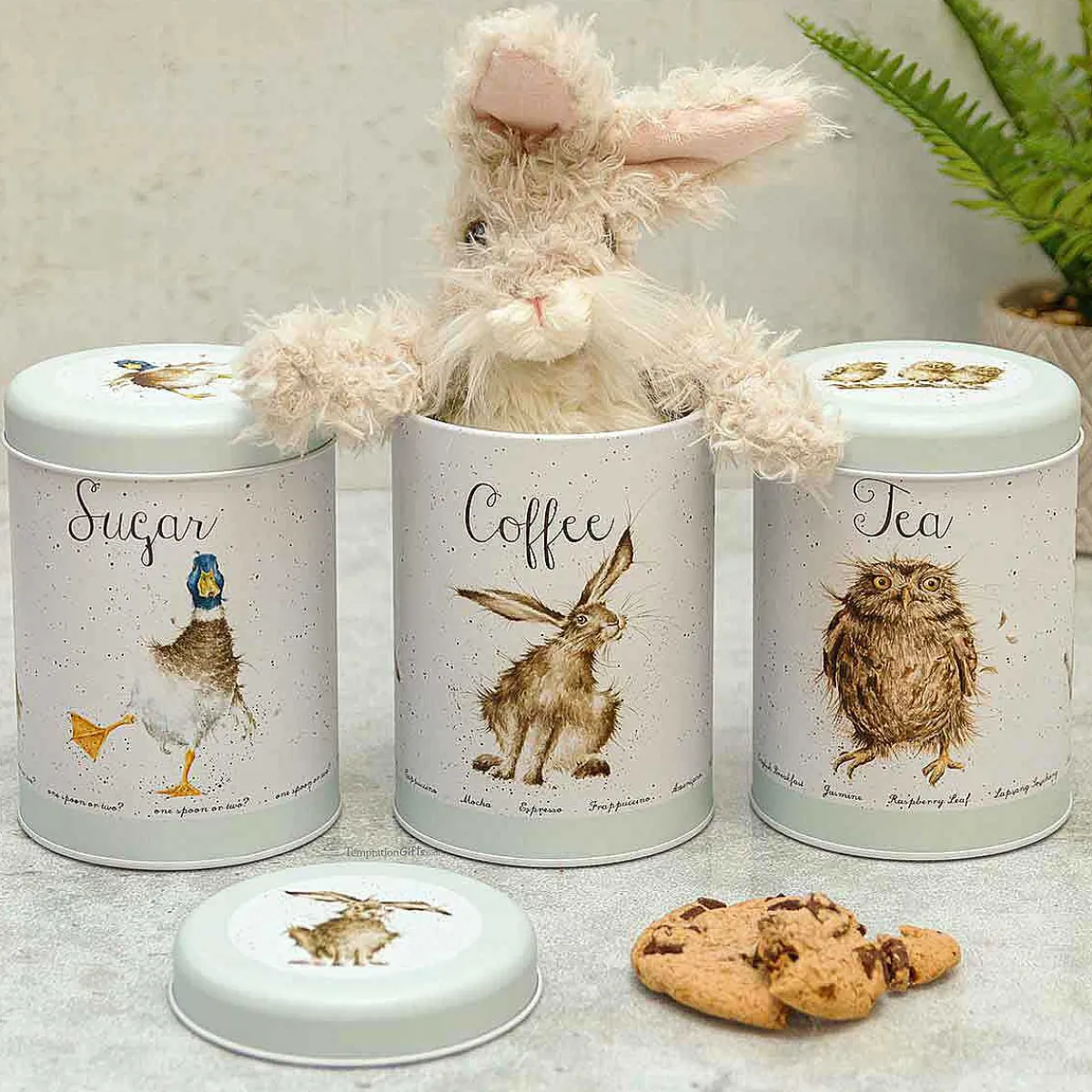 The Country Set Tea, Coffee & Sugar Canisters>Wrendale Clearance