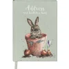 'The Flower Pot' Rabbit Address & Birthday Book>Wrendale Discount