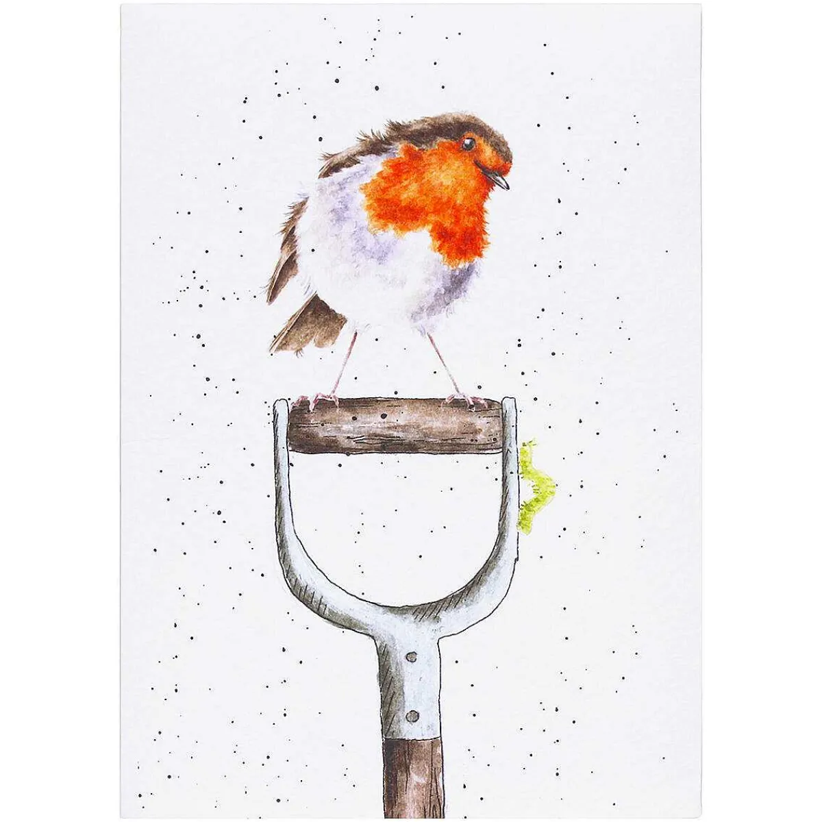 'The Gardener's Friend' Robin Seed Card>Wrendale Best Sale