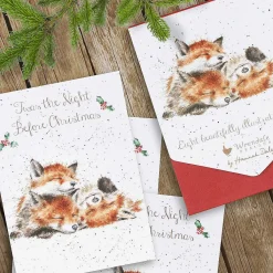 'The Night Before Christmas' Set Of 8 Christmas Cards><noscript><img width=