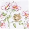 'The Rose Garden' Bird Greetings Card>Wrendale Outlet