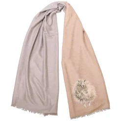 'The Woolly Jumper' Sheep Winter Scarf>Wrendale Fashion