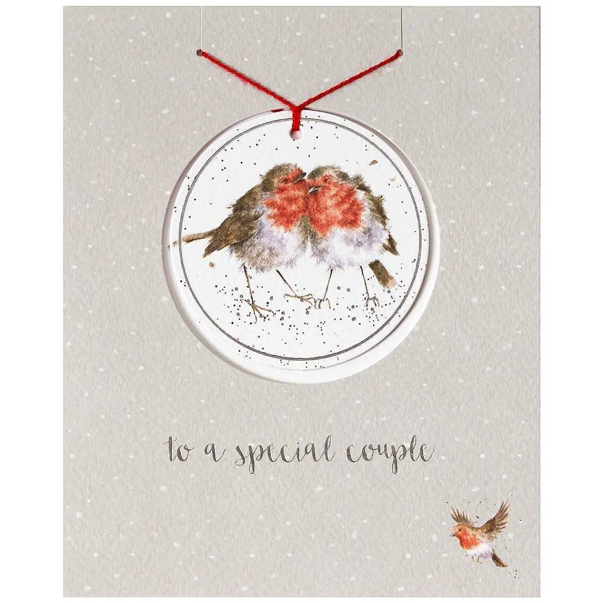 'To A Special Couple' Christmas Card With Tree Decoration>Wrendale Cheap