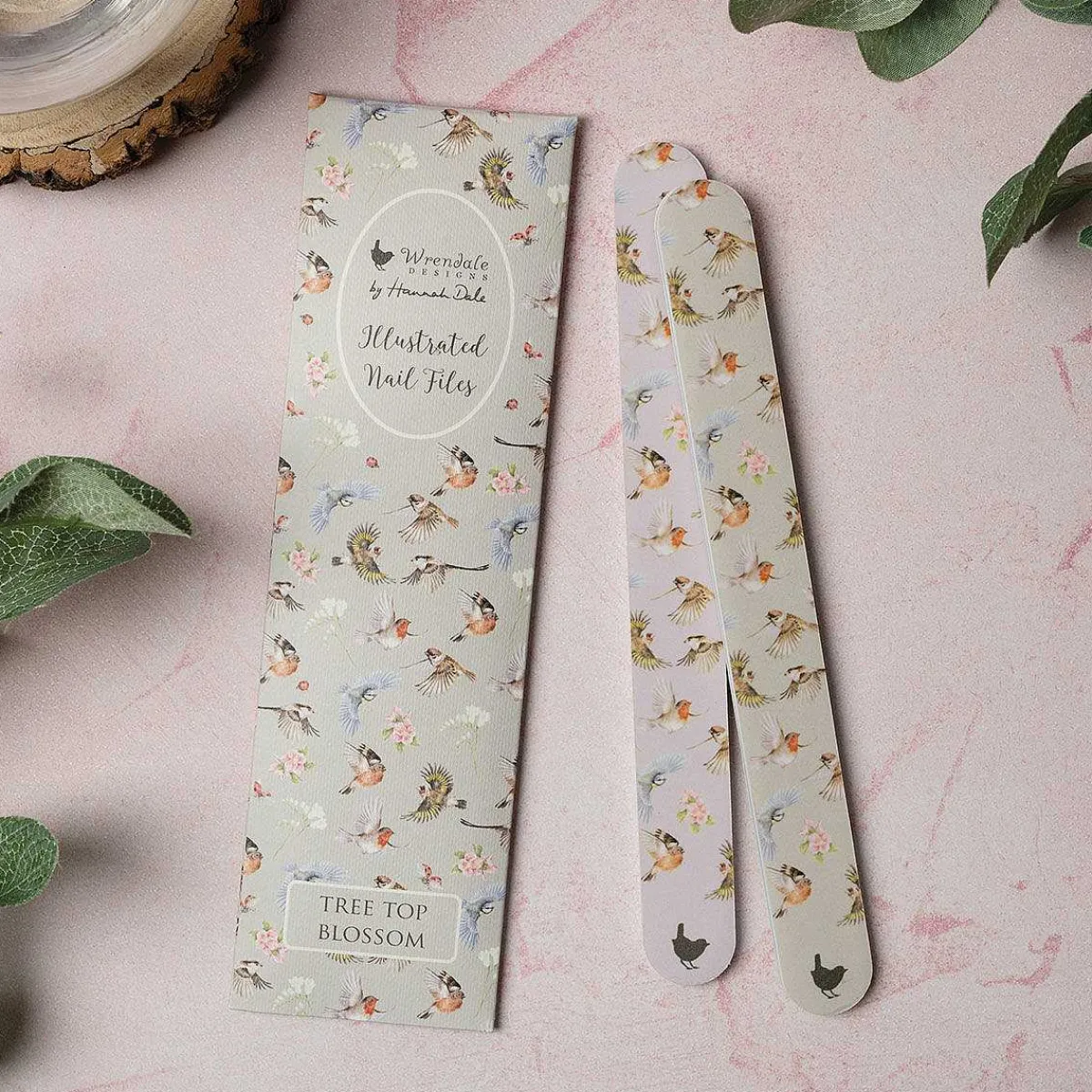 Tree Top Blossom Nail File Duo>Wrendale Cheap