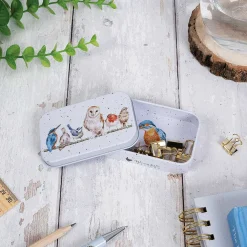 'Variety Of Life' Bird Keepsake Tin>Wrendale New