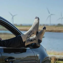 Walkies Black Labrador Men's Bamboo Socks>Wrendale Best Sale