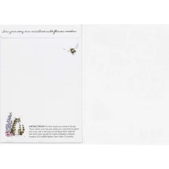 'Whiskers And Wild Flowers' Cat Seed Card>Wrendale Best