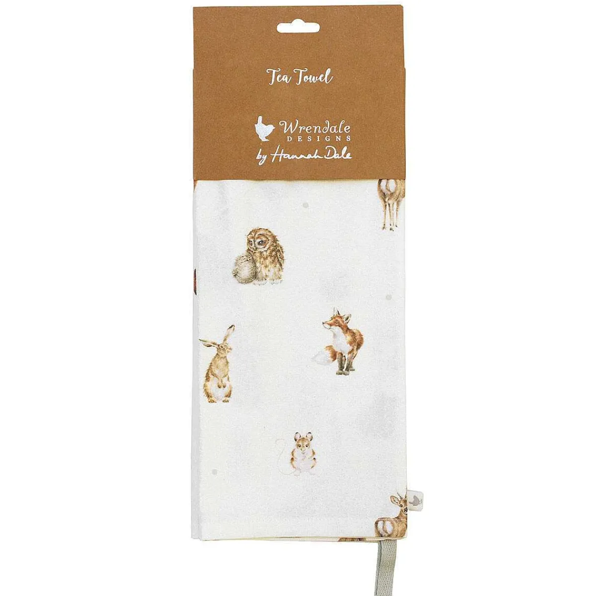 Woodlanders Tea Towel>Wrendale Sale