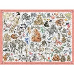 'Zoology' 1000 Piece Jigsaw Puzzle><noscript><img width=