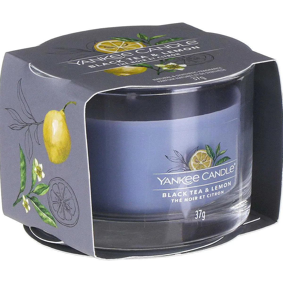 Black Tea & Lemon Single Signature Filled Votive>Yankee Candle Cheap