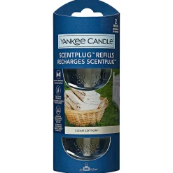 Clean Cotton Scent Plug Refill Twin Pack>Yankee Candle Cheap