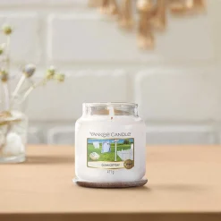 Clean Cotton Medium Jar Candle>Yankee Candle Sale