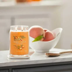 Farm Fresh Peach Signature Large Jar Candle>Yankee Candle Best