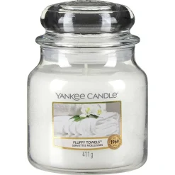 Fluffy Towels Medium Jar Candle>Yankee Candle New