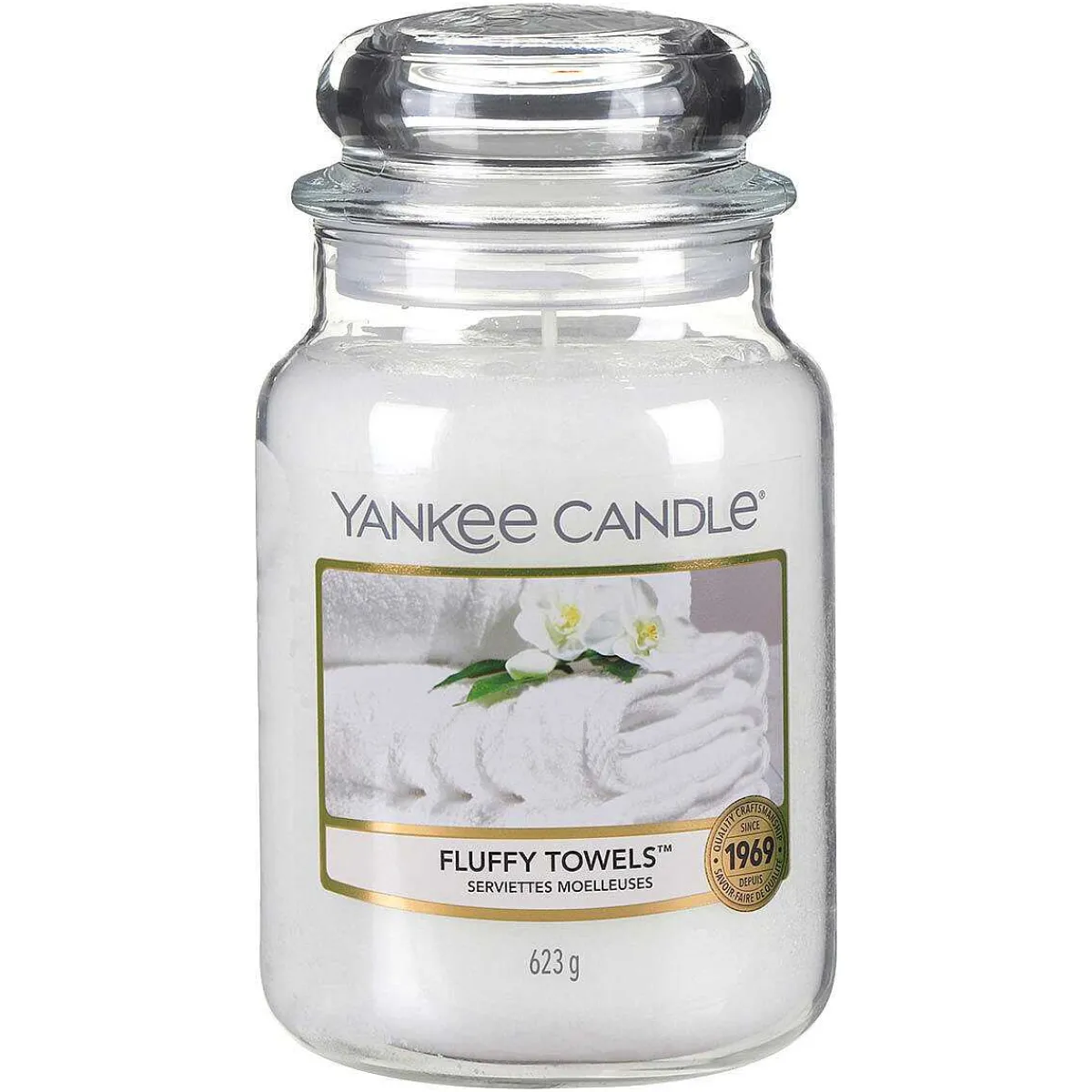 Fluffy Towels Large Jar Candle>Yankee Candle New