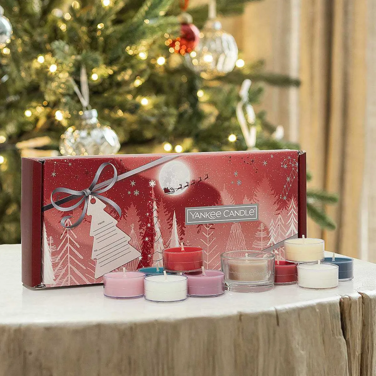 Holiday Bright Lights Ten Tealight And Holder Gift Set>Yankee Candle Sale