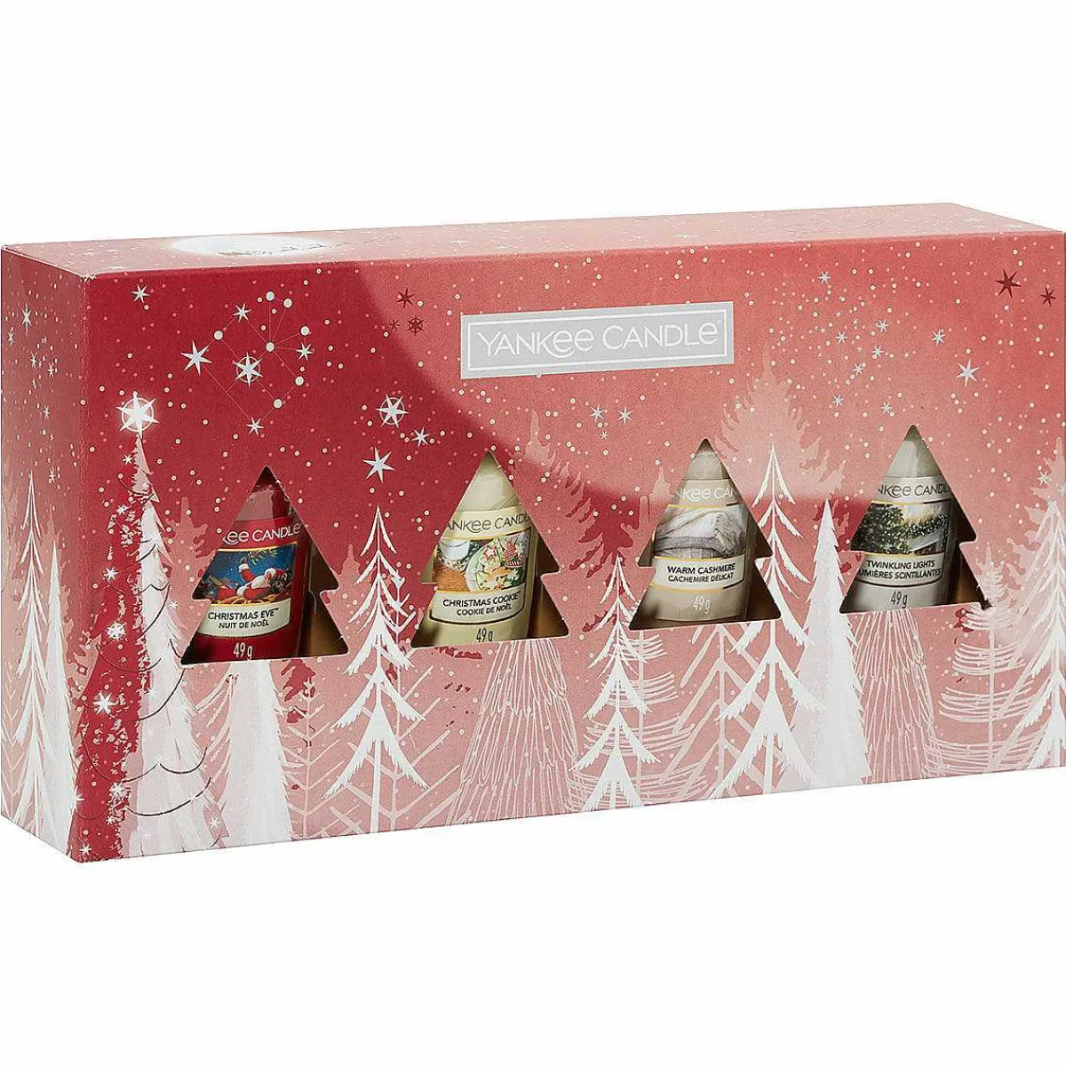 Holiday Bright Lights Four Sampler Votive Gift Set>Yankee Candle Outlet