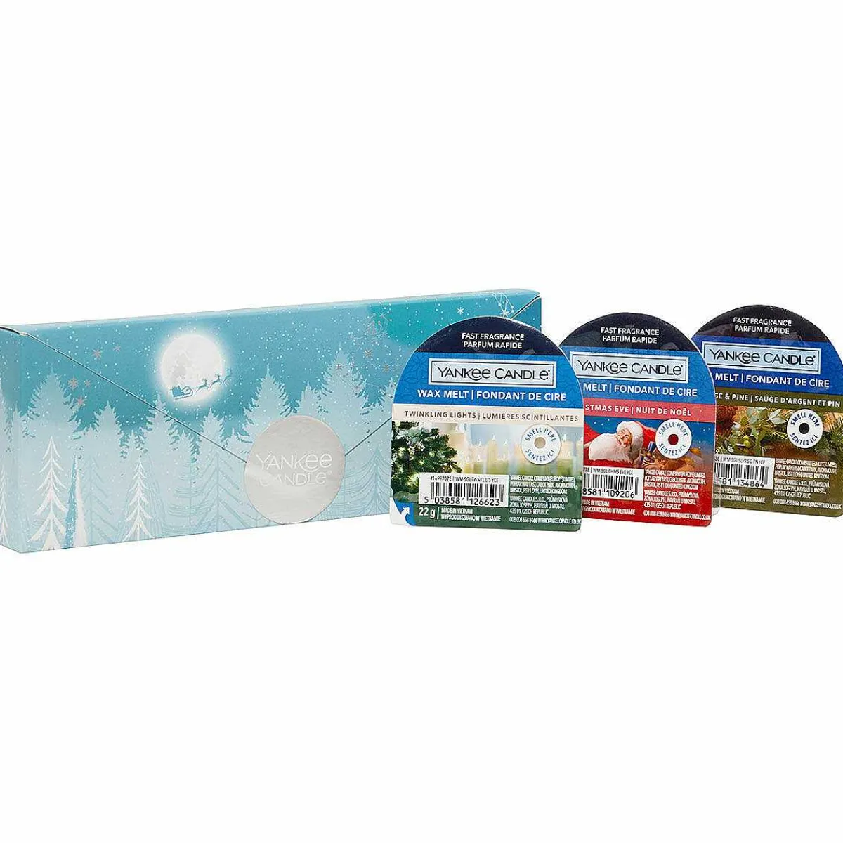 Holiday Bright Lights Three Wax Melts Gift Set>Yankee Candle Shop