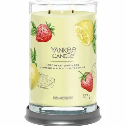 Iced Berry Lemonade Signature Large Tumbler Candle>Yankee Candle Online