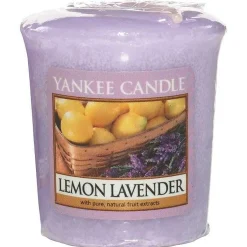 Lemon Lavender Sampler Votive Candle>Yankee Candle Shop