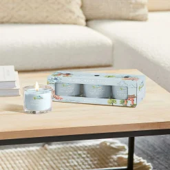 Majestic Mount Fuji Set Of Three Signature Filled Votives><noscript><img width=