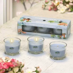 Majestic Mount Fuji Set Of Three Signature Filled Votives><noscript><img width=