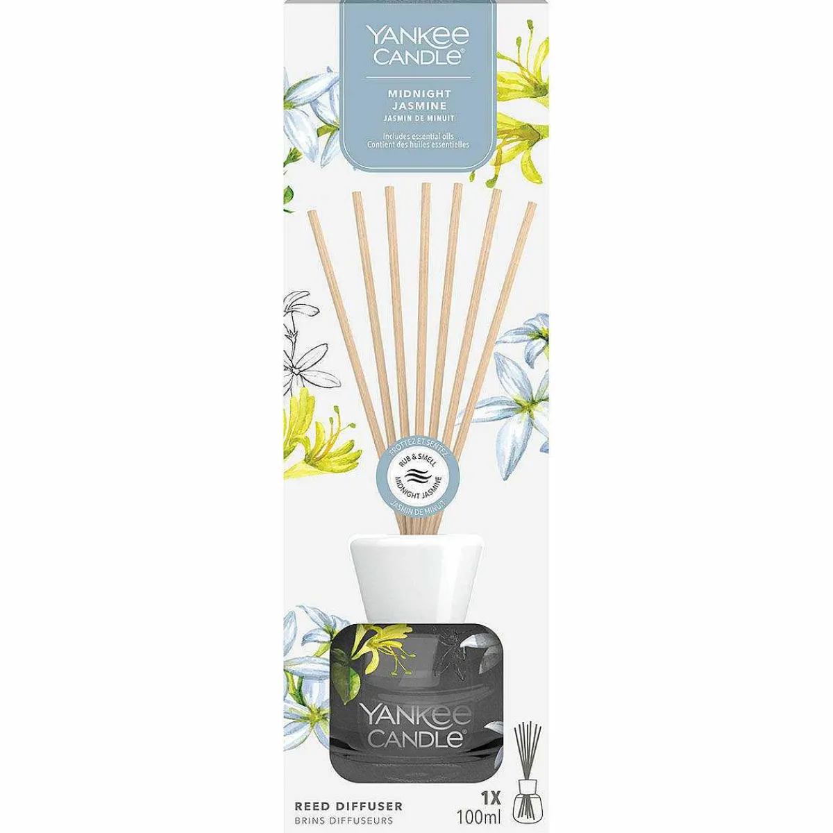 Midnight Jasmine 100Ml Signature Reed Diffuser>Yankee Candle Online
