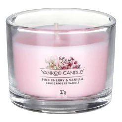 Pink Cherry Vanilla Single Signature Filled Votive><noscript><img width=